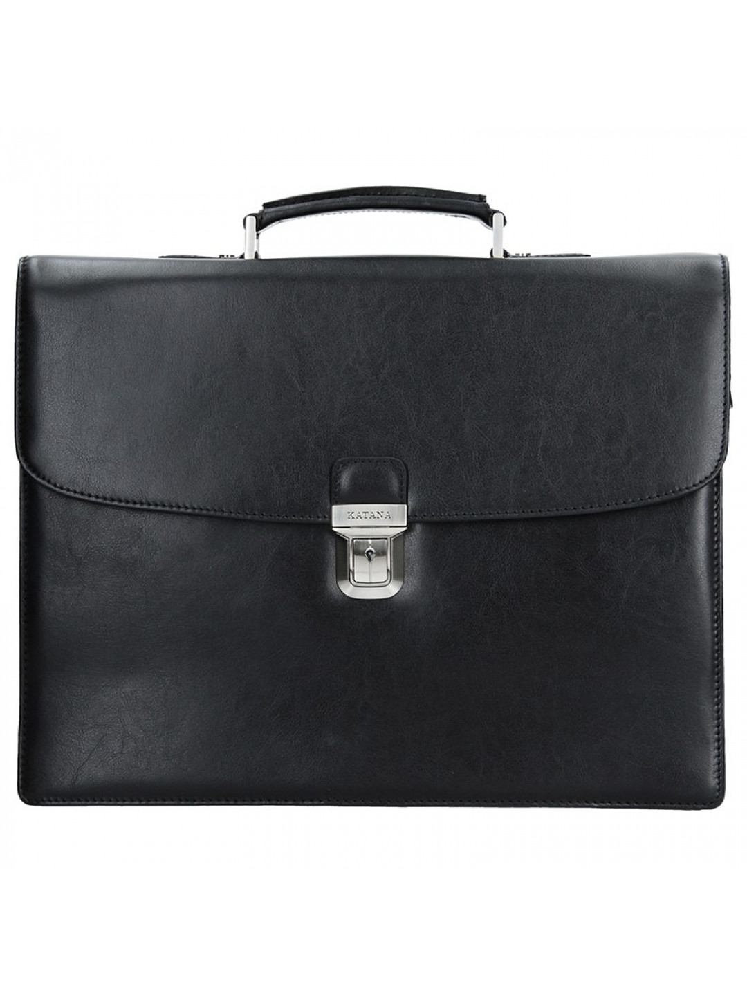 Pánská kožená aktovka Katana Marcus – černá